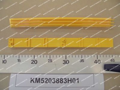 Демаркационная линия, KONE, желтая, L=337мм фото
