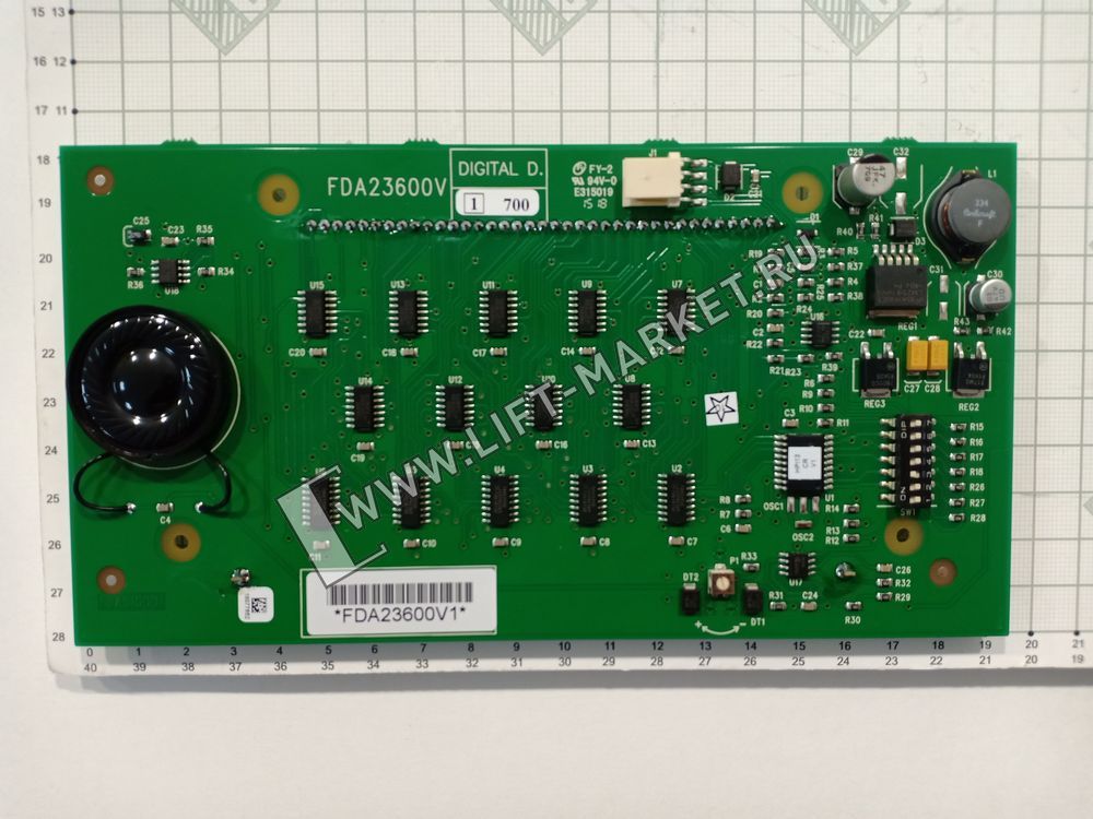 Плата с дисплеем ИНДИКАТОРА OTIS (ОТИС) HPI-13  FDA23600V1, оригинал, Франция фото