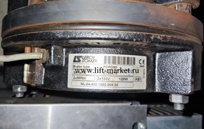 ТОРМОЗ FCRD90 2X80NM ЛЕБЕДКИ FMB130-LS-4B, 2X102VDC, SCHINDLER фото