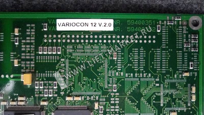 Плата частотного преобразователя VARIOCON, 12 V.2.0 ID 59400351Schindler (Шиндлер) фото