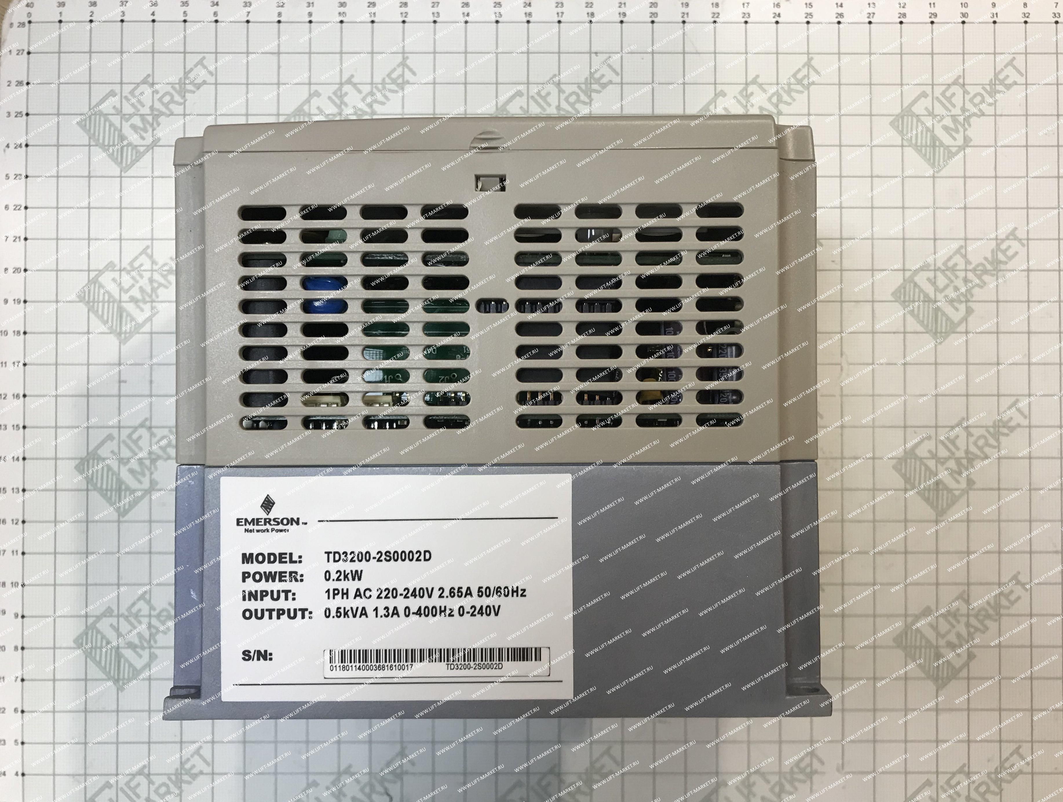 Контроллер (частотный преобразователь) привода дверей EMERSON TD3200 - 2S0002D, 0.4kW фото