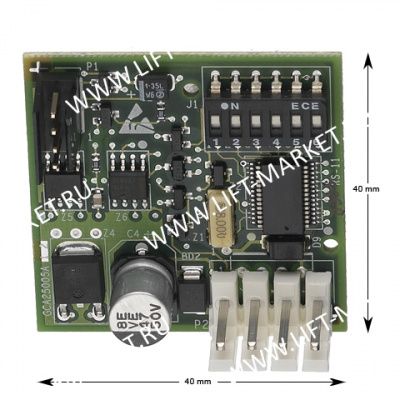 Плата удалённой станции, OTIS, RS11, с гонгом, GCA25005A10 фото