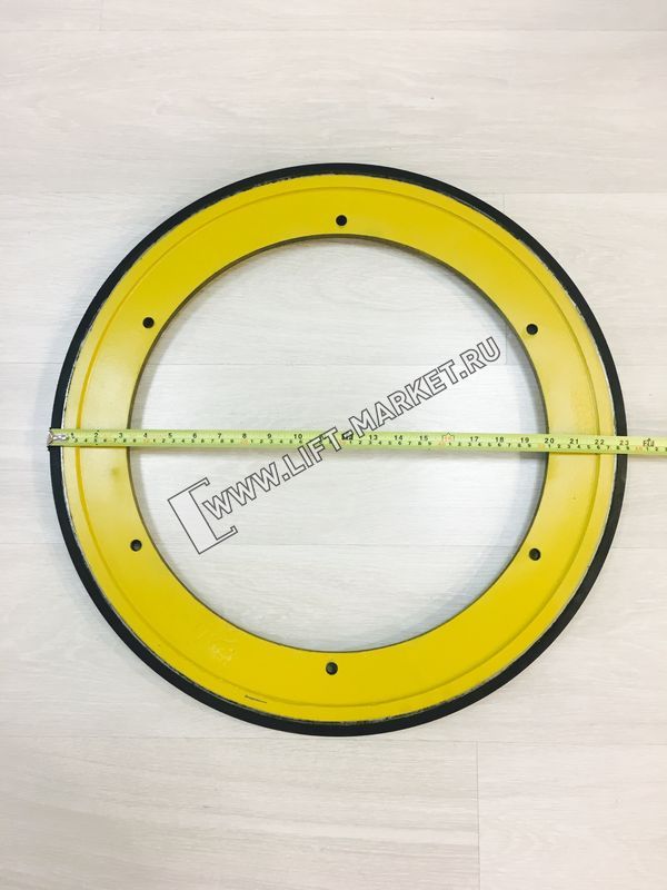 Приводное колесо поручня эскалатора XIZI Otis (Отис) XO 508 D587*503*30, резиновый обод фото