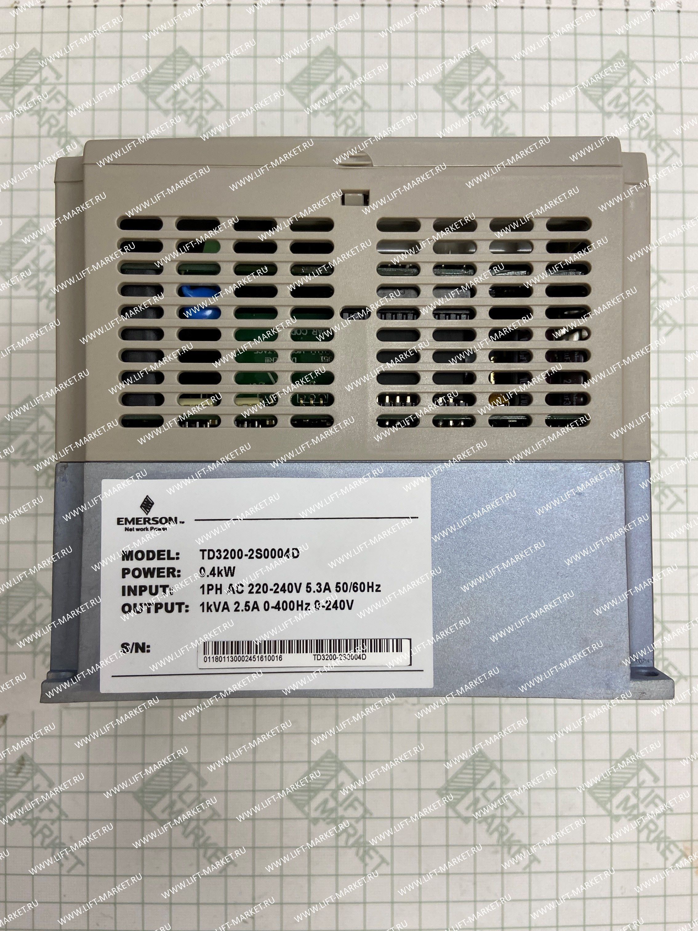 Контроллер (частотный преобразователь) привода дверей EMERSON TD3200 - 2S0002D, 0.4kW фото