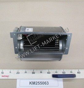 Вентилятор главного привода/лебедки KONE (КОНЕ) KM255063, ,230V-EBM D2E133-DM47-E6 фото