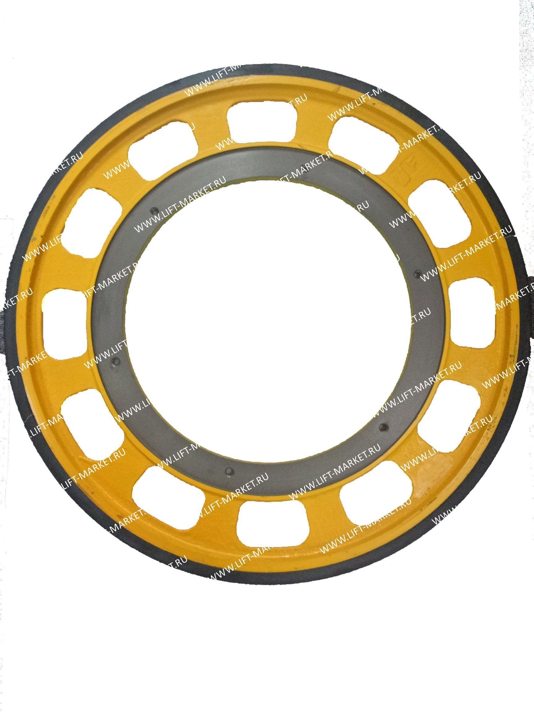 Приводное колесо поручня эскалатора, OTIS, 587х30 мм, крепление 10 мм фото