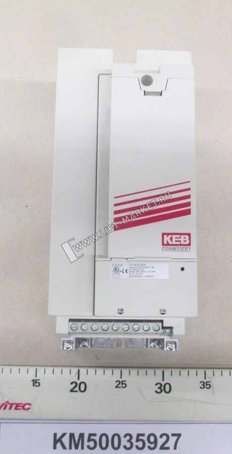 Частотный преобразователь KEB 15F5A1E-350A, 11KW, 3x400V AC/DC c тормозным резистором, в корпусе E фото